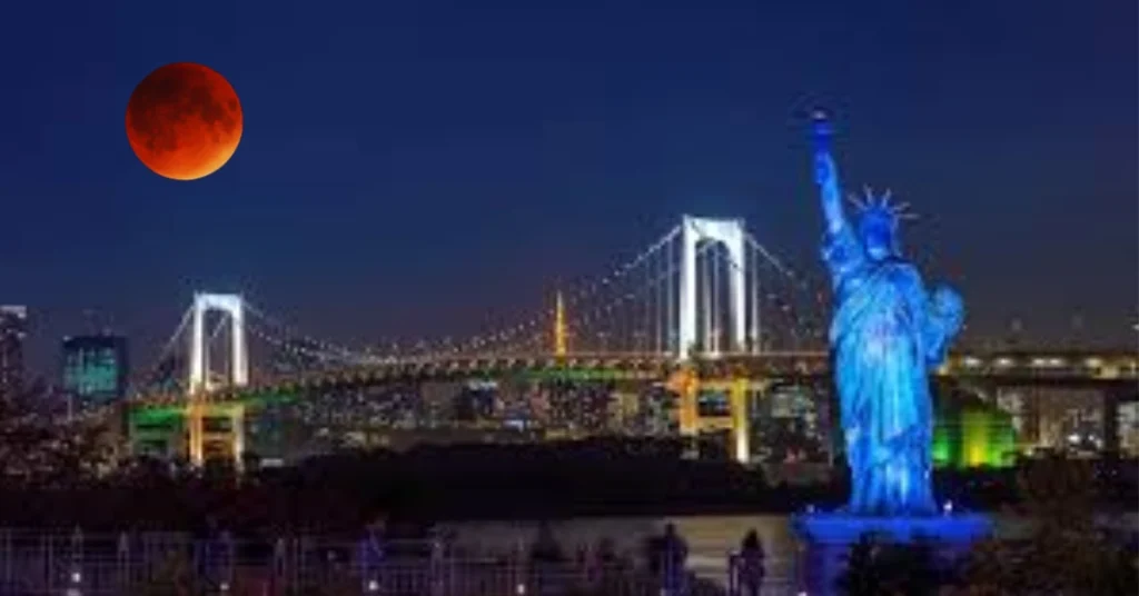 America Red Moon - Inbriefy