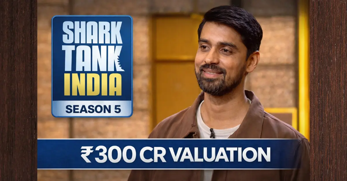Shark Tank India Season 5 में Bonkers Corner के फाउंडर Shubham Gupta की पिच, ₹300 CR valuation