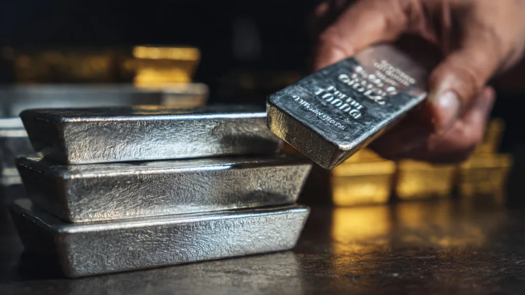 Gold and Silver Bar