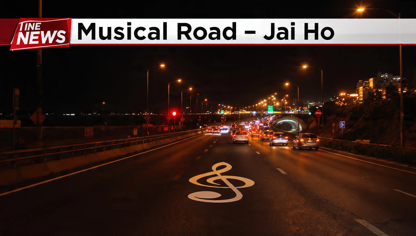 Musical Road in Mumbai - Inbriefy.com