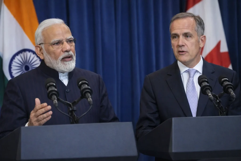 mark carney and modi - Inbriefy