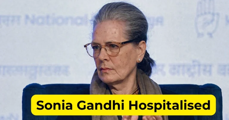 sonia gandhi admitted to hospital - Inbriefy