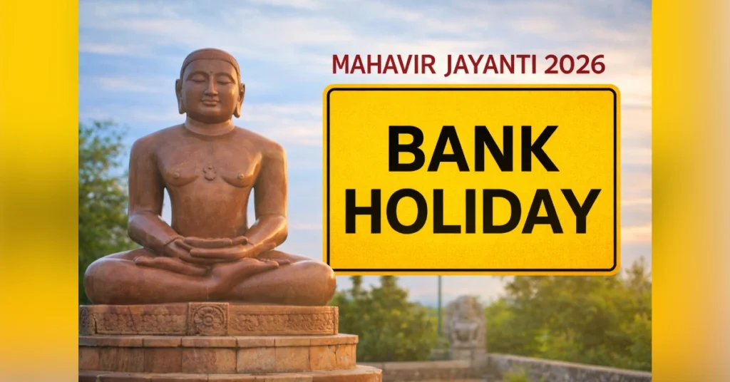 Mahavir Jayanti 2026 Bank Holiday - Inbriefy