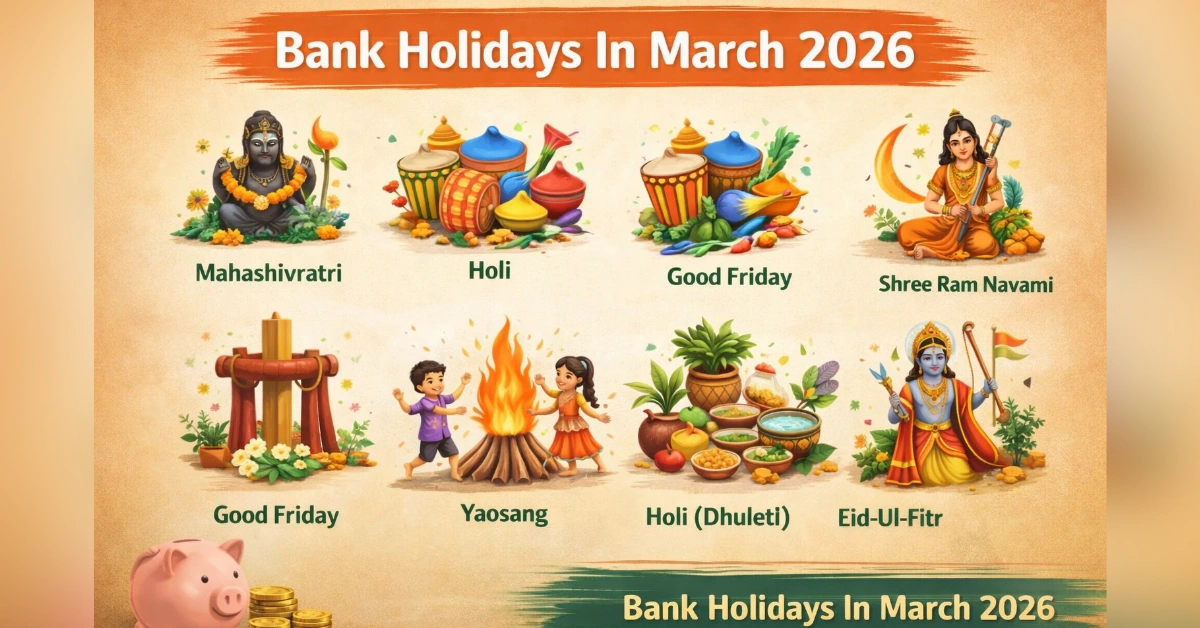 Bank Holidays in March 2026 - Inbriefy