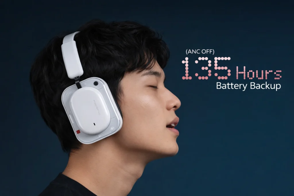 Nothing Headphone A battery life- Inbriefy