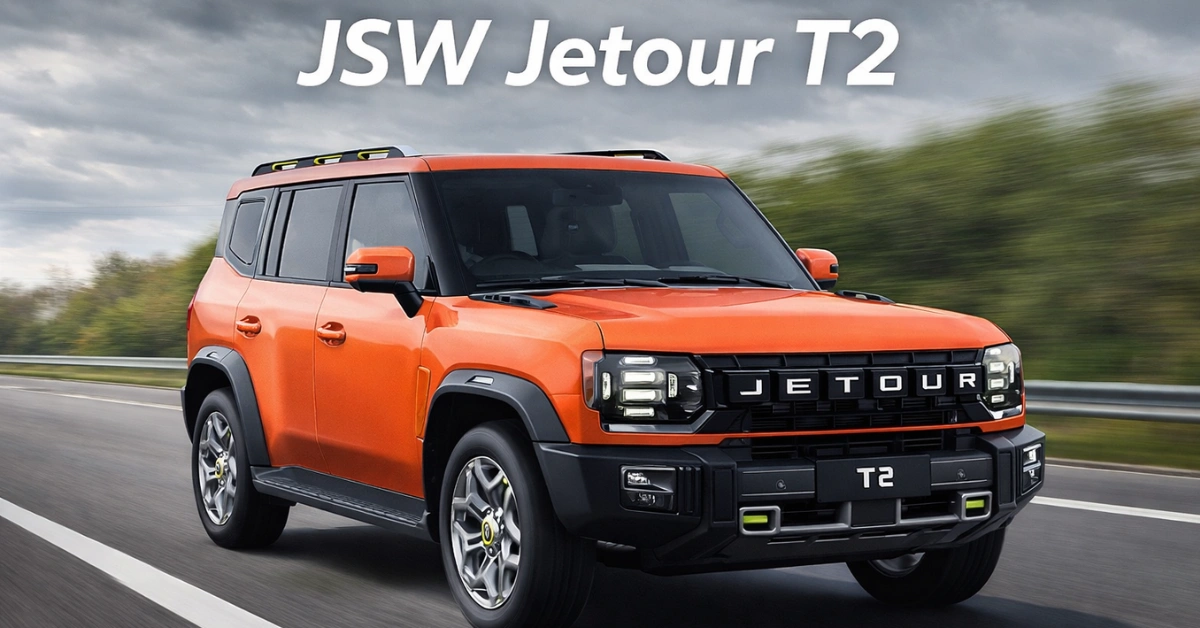 JSW Jetour T2 Launch In india - Inbriefy