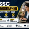 SSC Stenographer Recruitment 2026 - Inbriefy