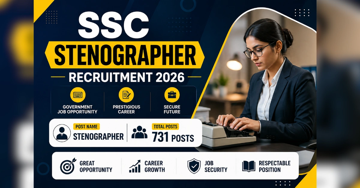 SSC Stenographer Recruitment 2026 - Inbriefy