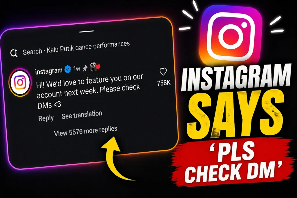 Kaluputics Instagram DM Request - Inbriefy