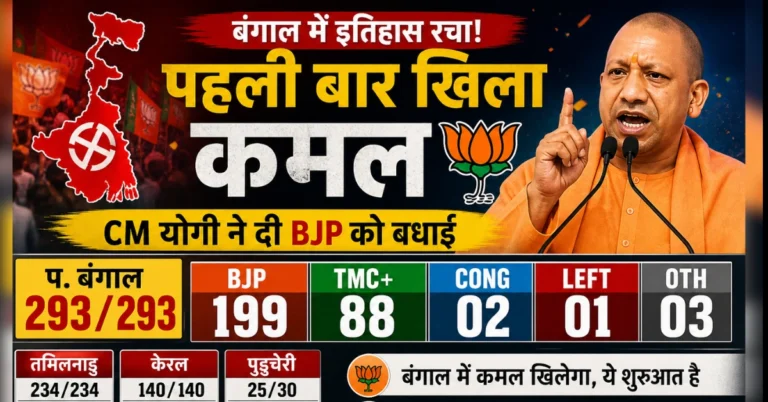 West Bengal Election Results 2026 - Inbriefy