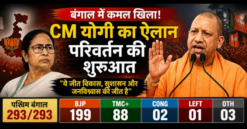 CM Yogi Adityanath Statement, Bengal Election News
